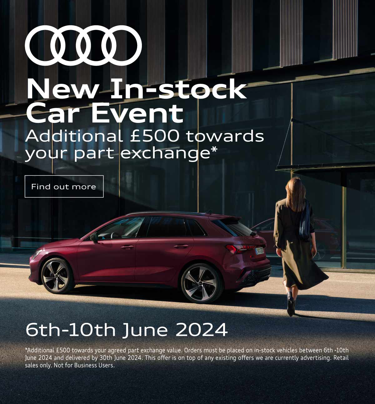 Audi New Car In Stock Event 