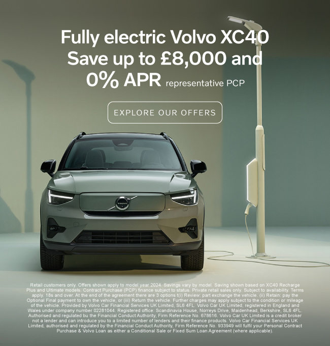 Volvo XC40 June Offer 140624