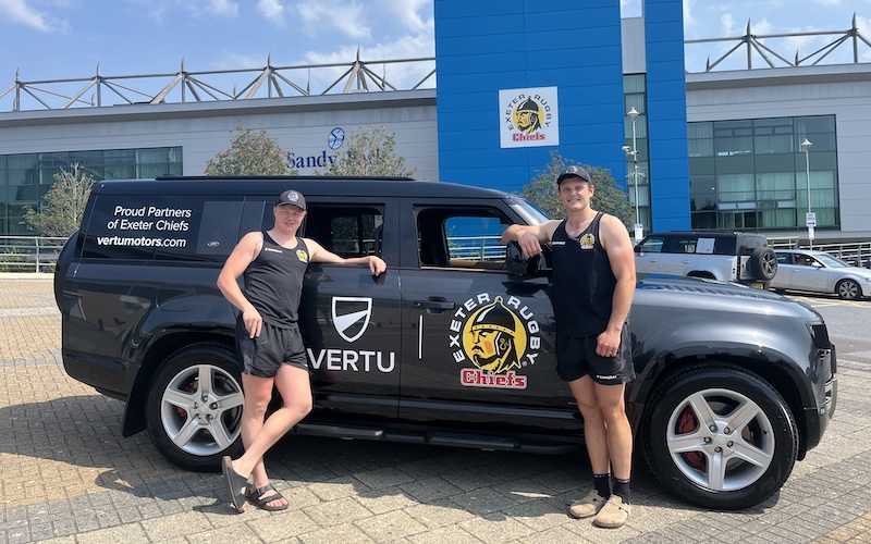 Exeter Chiefs Renew Vertu Motors Partnership Ahead of 2024/25 Season