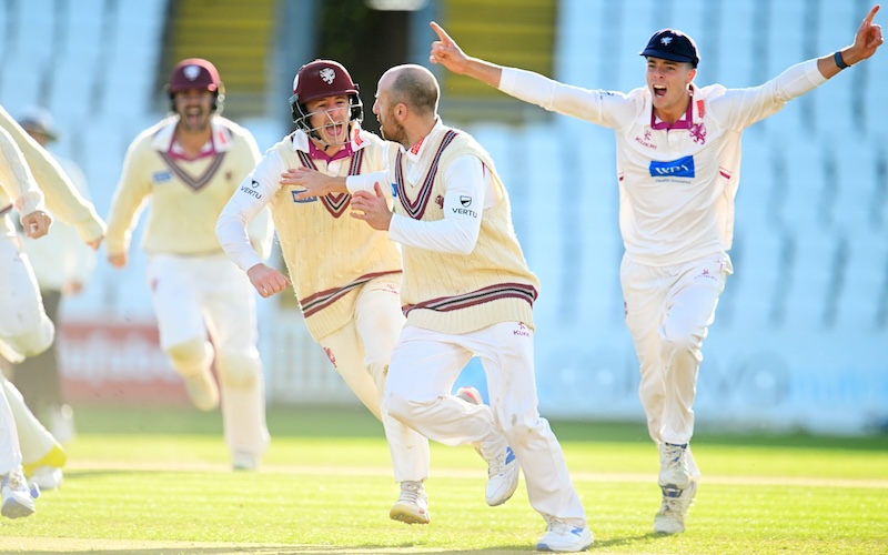 Somerset Close On Top Spot With Dramatic Success