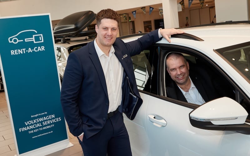 Vertu Motors Launches New VWFS Rent-A-Car Business At Nottingham Dealership