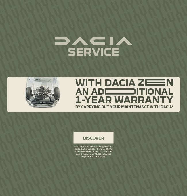 Dacia Zen Warranty 030125