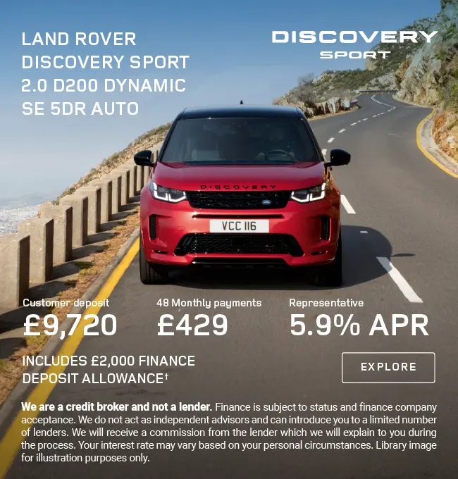 Land Rover Discovery Sport Q1 090125