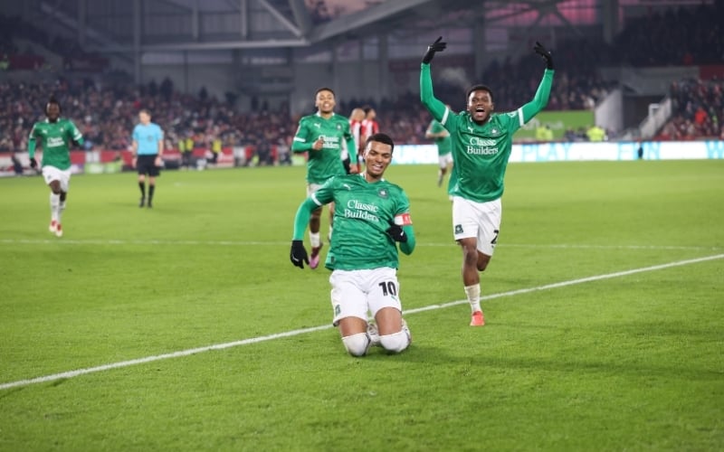 Plymouth Argyle Shock Brentford With FA Cup Success