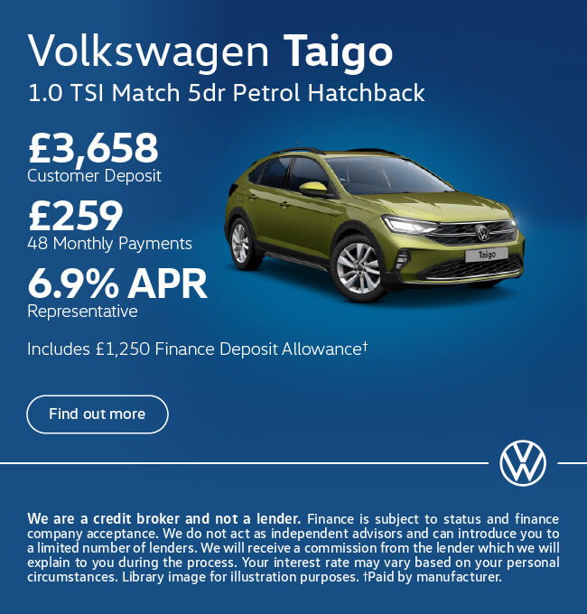 Volkswagen Q1 Taigo PCP 220125