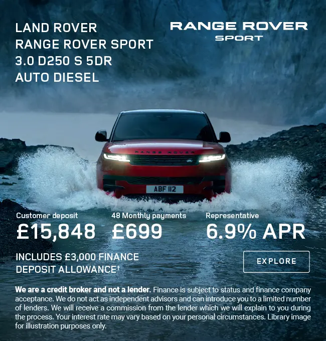 Range Rover Sport Finance