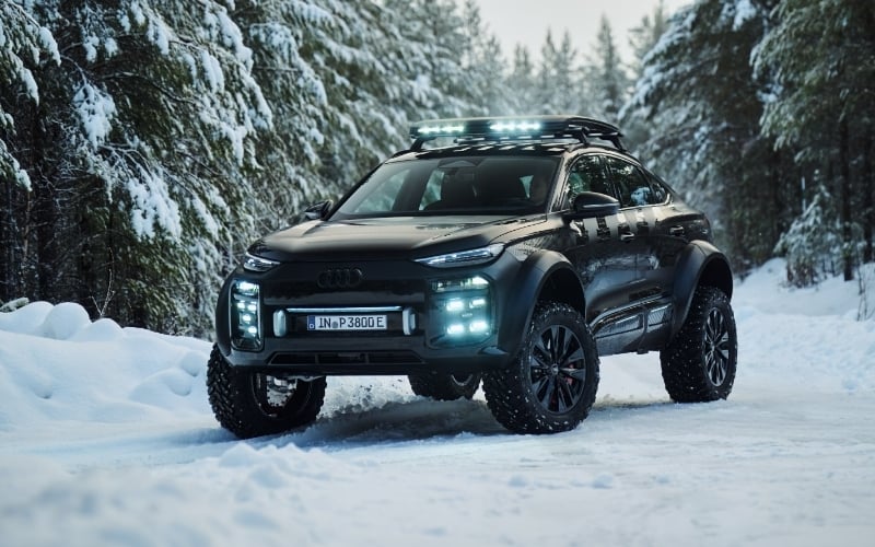 Audi Reveals Striking Q6 e-tron Offroad Concept