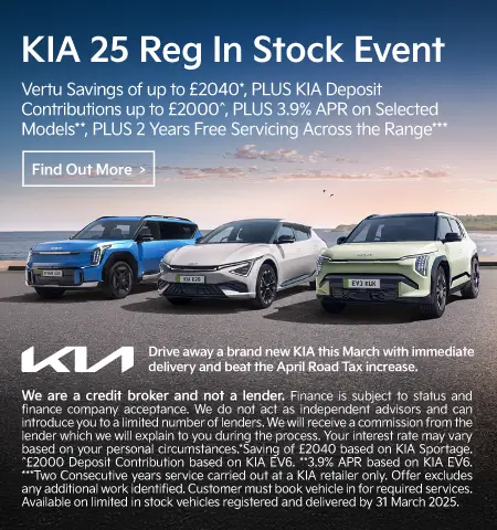 KIA 25 Reg In Stock Event 110325