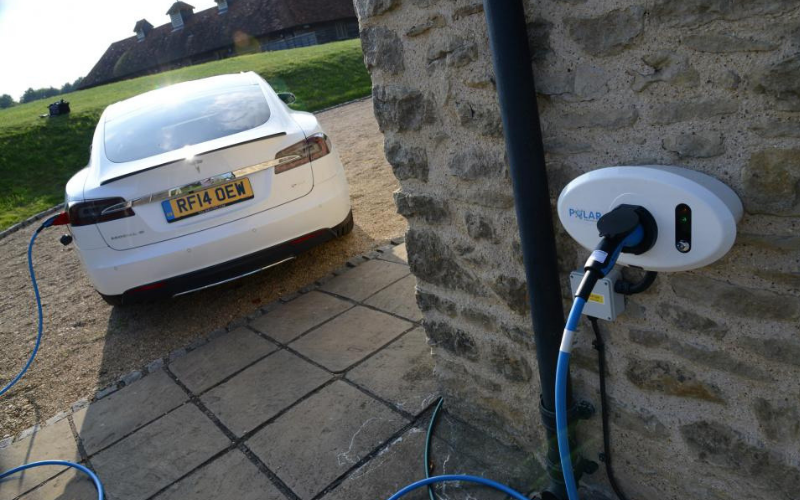 How do i get an shop electric charging point at home