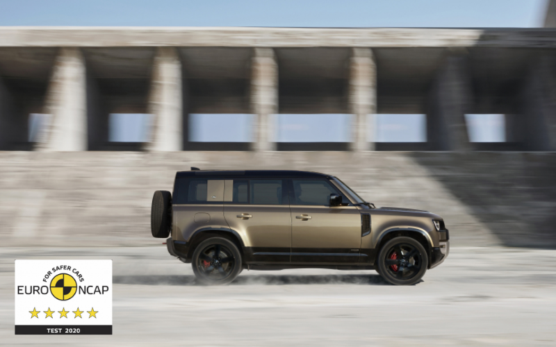 The New Land Rover Defender Has Been Awarded A 5 Star NCAP Safety