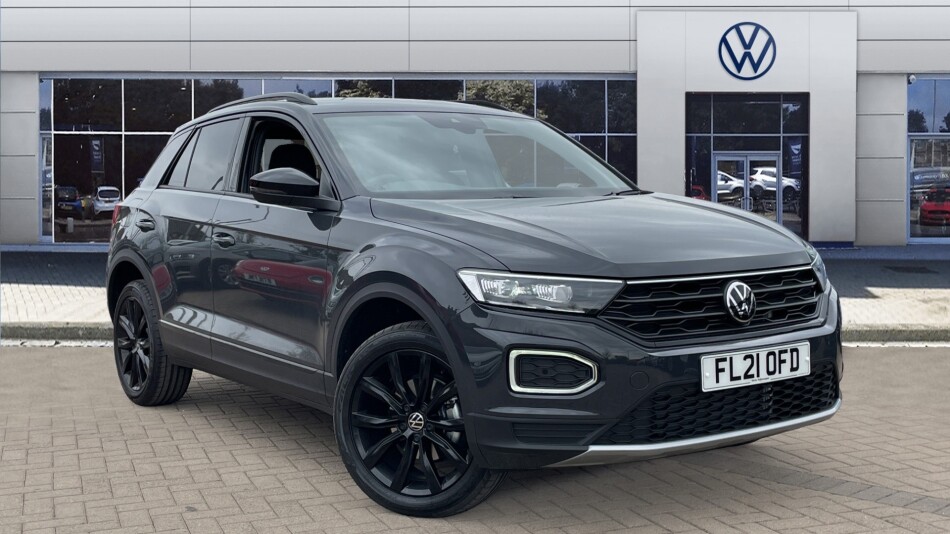 Used Volkswagen T-Roc 1.5 TSI EVO Black Edition 5dr Petrol Hatchback ...