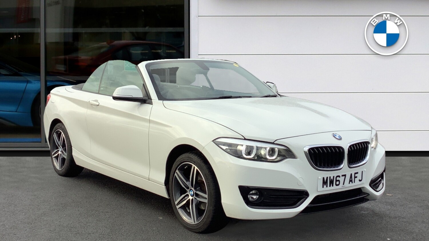 Used BMW 2 Series 218i Sport 2dr [Nav] Petrol Convertible for Sale ...